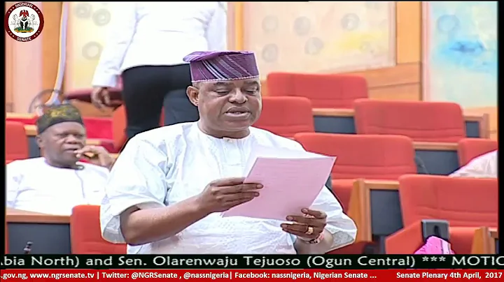 Senate Plenary,4th April, 2017