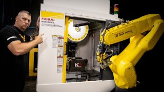 Lightning Fast 5-Axis ROBODRILL CNC Mill Arrives at Our Shop | Fanuc Industrial Robot Arrives