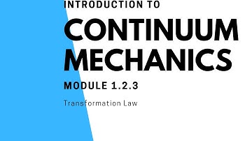 Module 1.2.3 Transformation Law