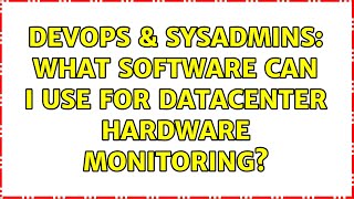 Famous DevOps & SysAdmins: What software can I use for datacenter hardware monitoring? Net Worth