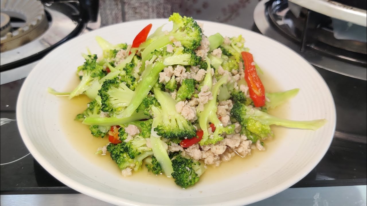 ပန်းဂေါ်ဖိစိမ်း ကြော်နည်း