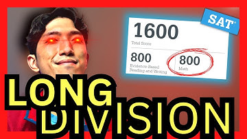 [December SAT Math] Polynomial Long Division - Only TWO Types Tested On The SAT