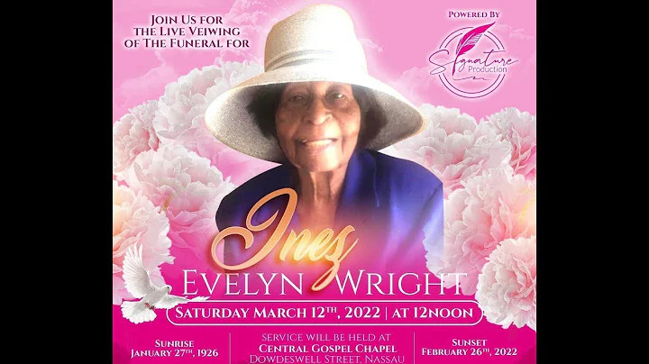 Home Going Service Inez Wright - March 12, 2022