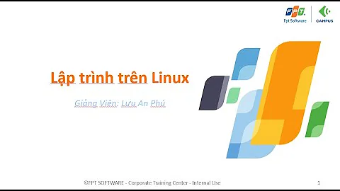 Unit1 lập trình trên Linux