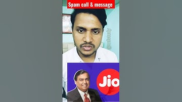 how to block spam call and message #shortfeed #shorts #jio