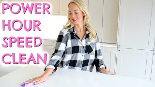POWER HOUR SPEED CLEAN \& NEW CLEANING ROBOT!  EMILY NORRIS AD
