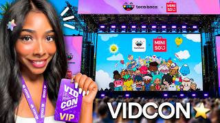 NORA GOES TO VIDCON FOR THE FIRST TIME TOCA BOCA COLLAB