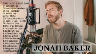 Jonah Baker - 20 Most Loved Acoustic Covers || Acoustic Cover of Popular Songs 2023