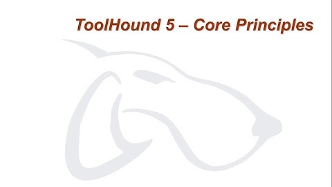 ToolHound 5 Core Principles