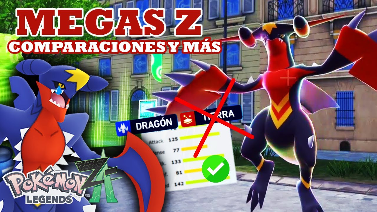 TODO SOBRE MEGA GARCHOMP Z, MEGA ABSOL Z Y MÁS: STATS, SHINYS , OPINIÓN, ETC!! 