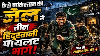 कैसे पाकिस्तान की जेल से भाग निकले 3 हिंदुस्तानी पायलट 😱 | रहस्यमयी Escape Story