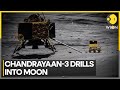 Chandrayaan3 pragyan rover drills into moon  wion