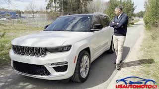 2022 Jeep Grand Cherokee WL 5.7L SUMMIT vs 2020 WK2 3.6L - ile kosztują sprowadzone z USA na gotowo?