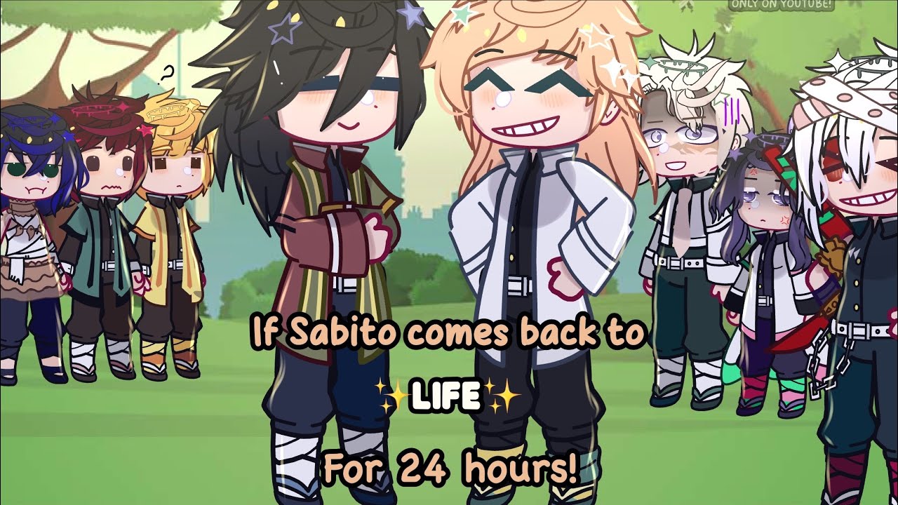 🧡|| If Sabito was alive for 24 hours!! // Gc // Kny // Not canon! // .