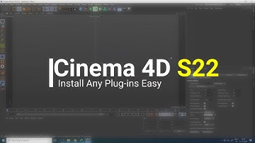 Cinema 4D S22 | how to Install Plugins in C4d s22
