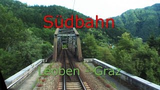 Führerstandsmitfahrt | Cab Ride | Südbahn Leoben - Graz | Austria - ÖBB 1116