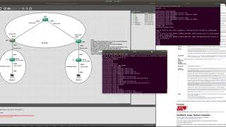 GRE Tunnel Across Internet Lab 1