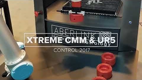 Aberlink CMM Loading with a UR5 from Universal Robots