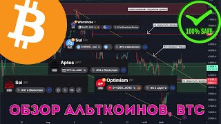 Альткоины прогноз Wormhole, Sui, Aptos, Sei, Optimism,