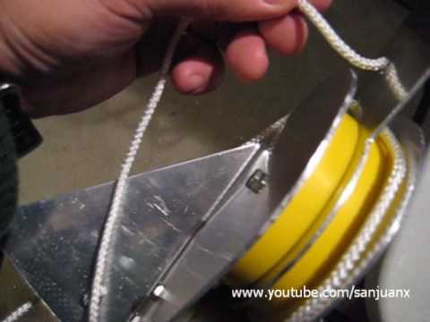 Part 7 of 7-Homemade Rudder System for a Kayak - YouTube
