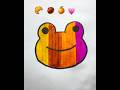 🥐🌰🍊💗satisfying creative drawing #art  #satisfyingvideo #satisfying #video #viral #creative #shorts
