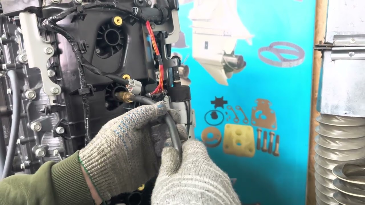 Замер компрессии Yamaha F175, 1001821, Seamotors, Владивосток 