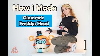 How I Made Glamrock Freddys Head Part 1