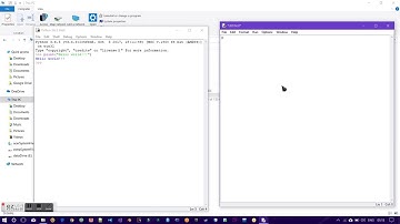 First Python Script | Hello World | Python 3.6 IDLE