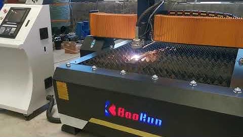 1325 cnc plasma cutting machine test video