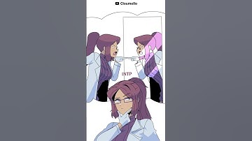 I was looking in the mirror... || MBTI meme || #shorts