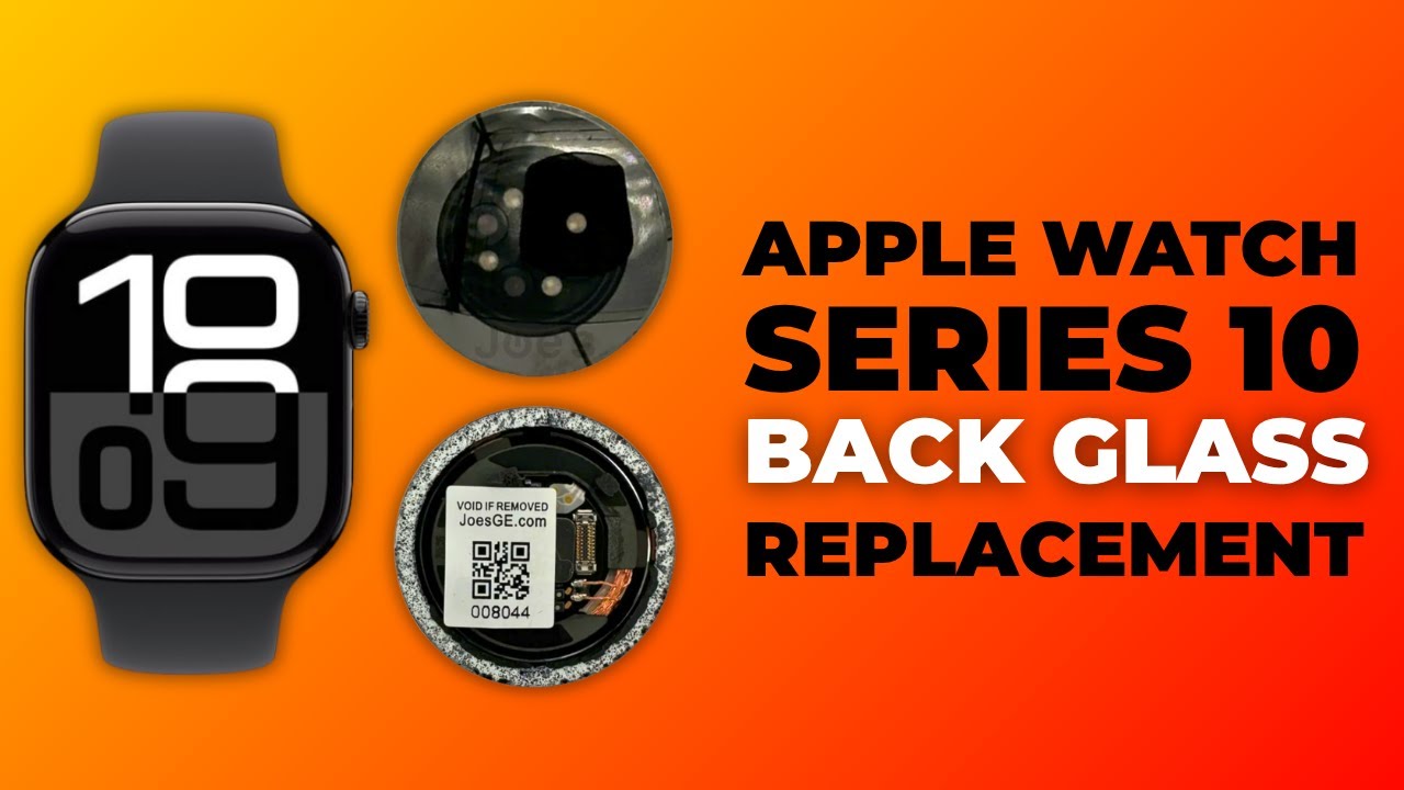 Apple Watch Series 10 (46mm, GPS + LTE) Back Glass Replacement 