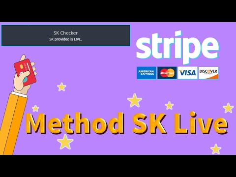 ⚜Method SK L!VE From Stripe 2021 ⚜| فتح حساب مفعل علي سترايب