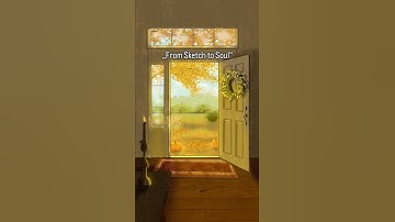 Procreate Digital Art Process | Cozy Autumn Vibes 🍁