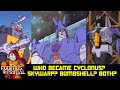 Who Became Cyclonus? Was it Skywarp, Bombshell, or both?