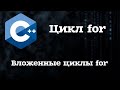 Цикл for в C++ | Вложенные циклы for