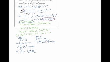 Proof of the Ratio Test