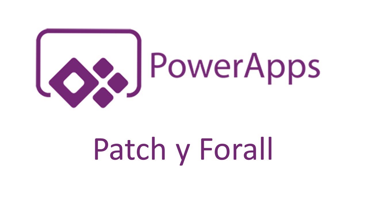 PowerApps como usar Patch y For All YouTube