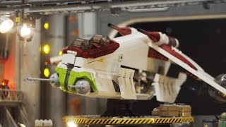 LEGO Republic Attack Gunship LAAT/i MOC (Instructions Available)