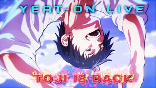 Toji gonna destroy dagon 💀 || toji is back || Yeat - On Live || #jjk #toji #fyp