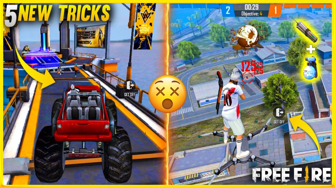 TOP 5 NEW SECRET TRICKS IN FREE FIRE 2021 - Gexan Gaming