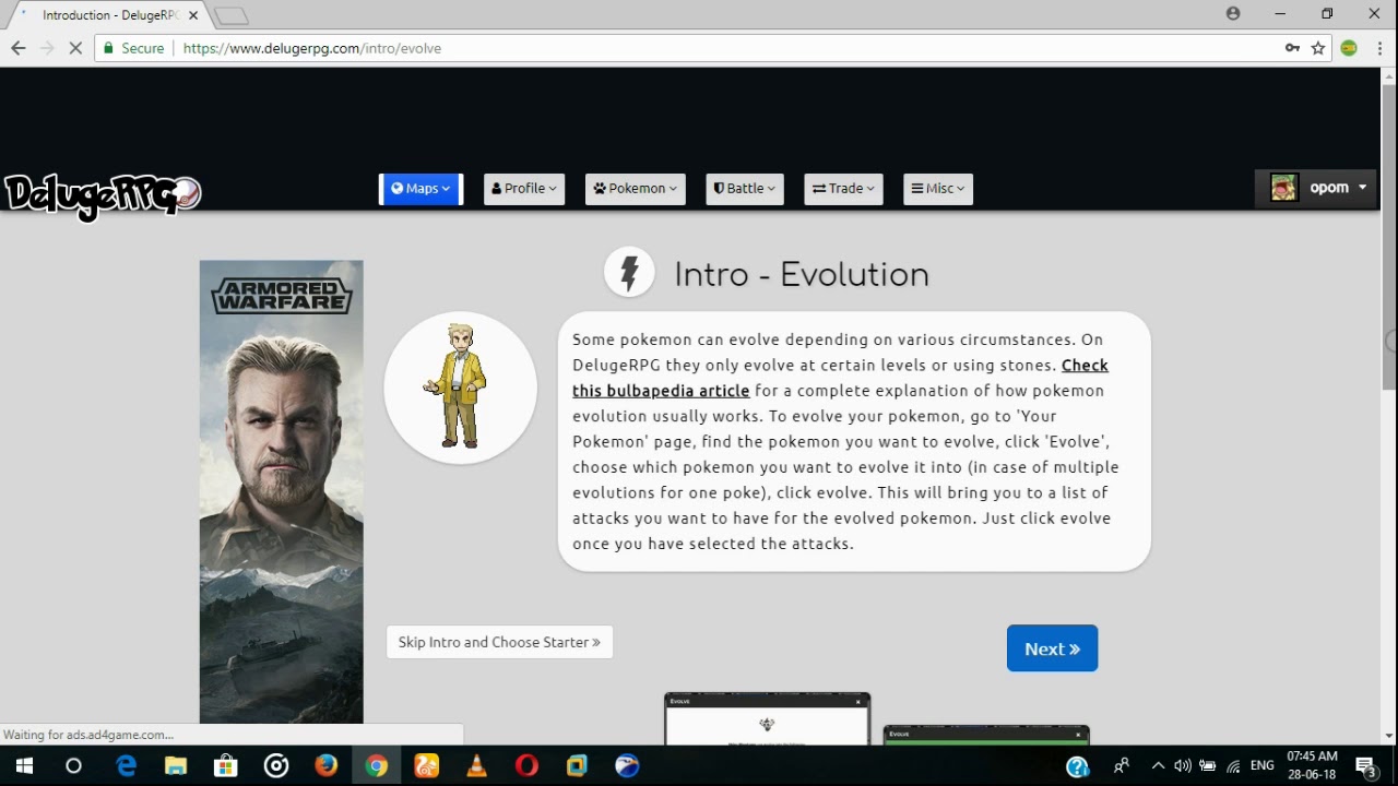how to play pokemon games in pc online - YouTube