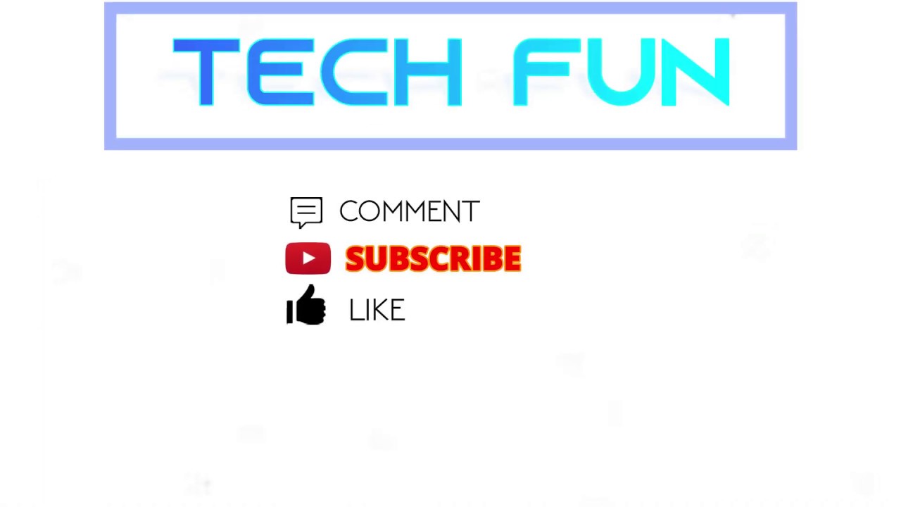 Tech Fun Outro - YouTube