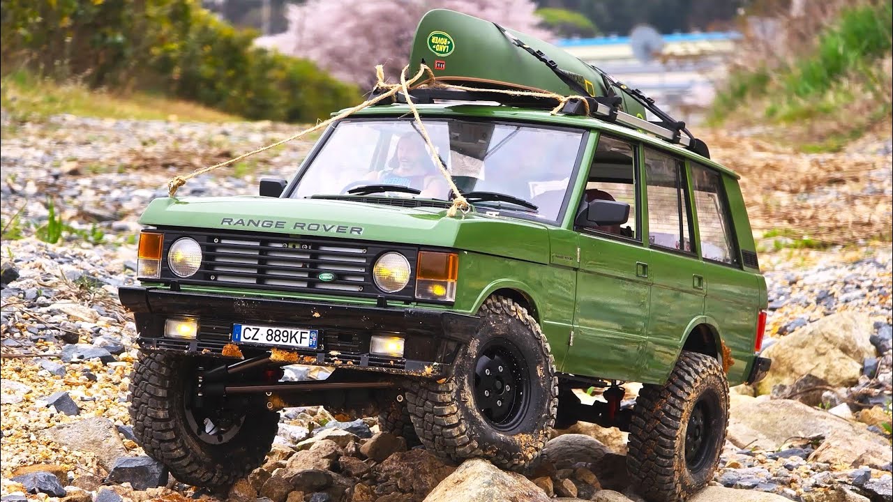 Range Rover 5 Door Classic - canoe creek rock crawling #offroad #rc # ...