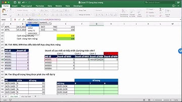 Học Excel Cơ Bản 77   Hướng dẫn công thức mảng trong Excel qua 7 ví dụ