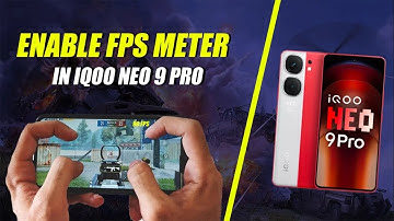 How To Enable FPS Meter in Iqoo Neo 9 Pro | FPS Meter in BGMI | Iqoo Neo 9 Pro
