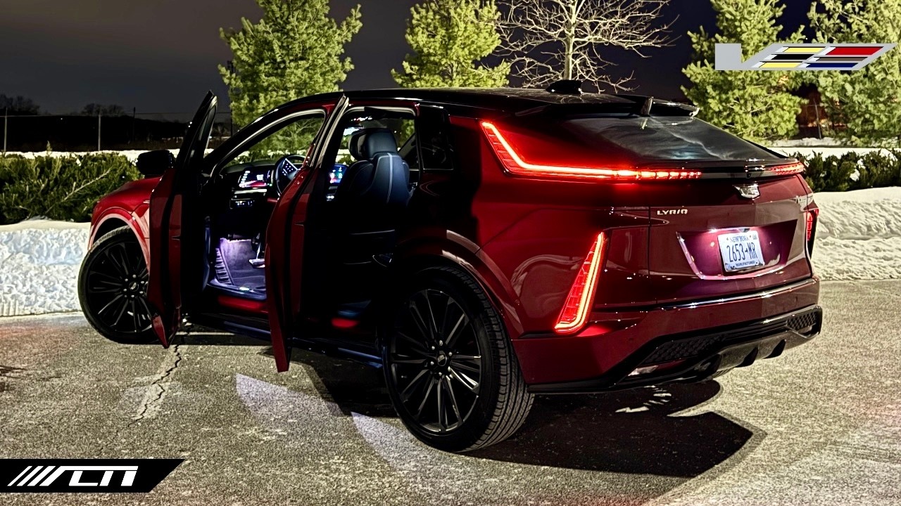 2026 Cadillac Lyriq-V POV Night Drive and Tour /// The Dark Knight