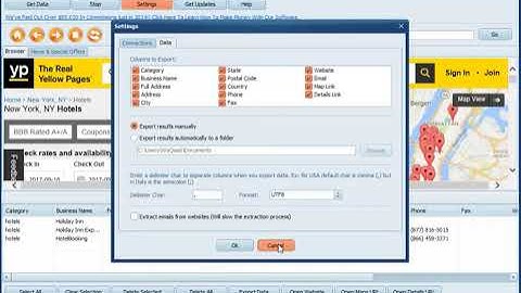 How to Scrape yellow pages with Emails