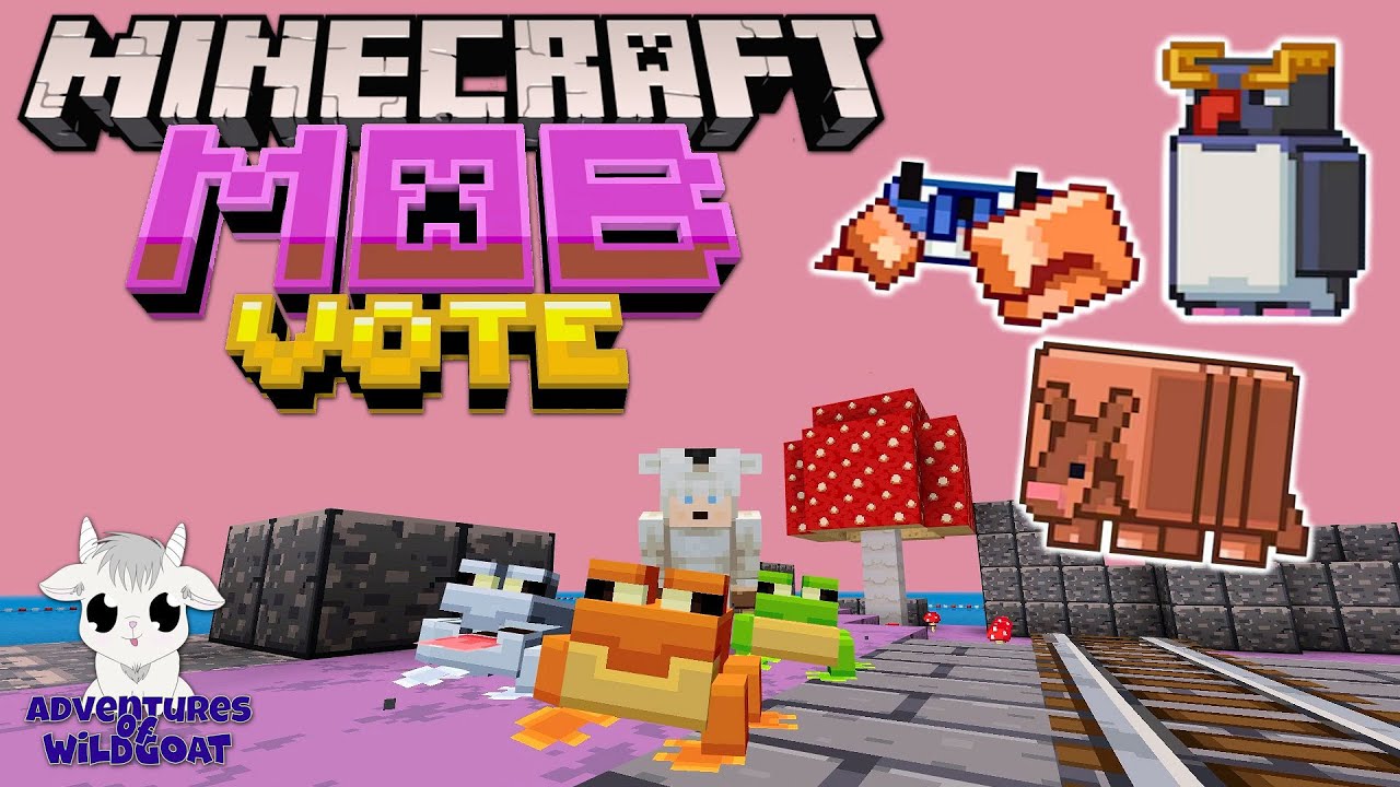 Help shape Minecraft by voting in a new mob