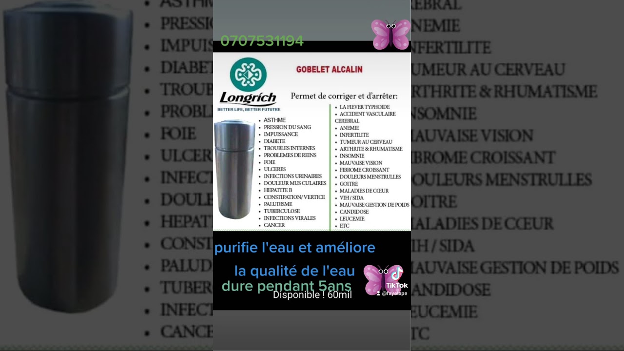 Gobelets Alcaline