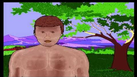 The creation of man - Deluxe Paint IV animation (Amiga)